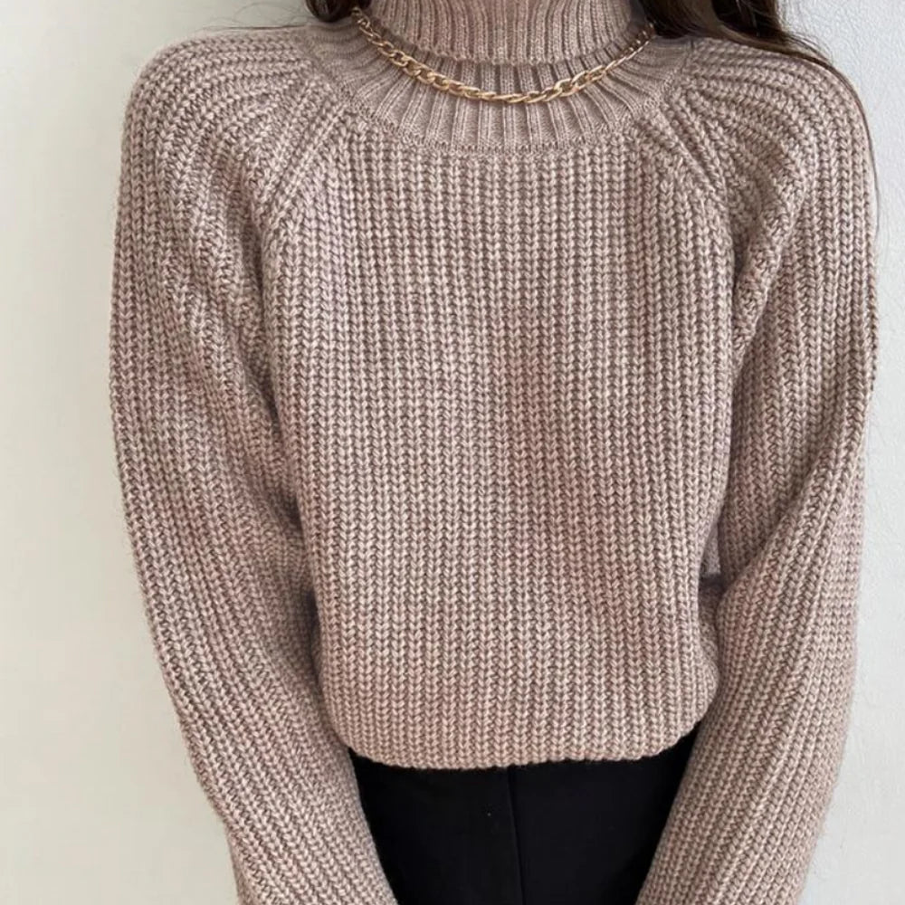 Pull Turtleneck Fiona – Élégance et Confort