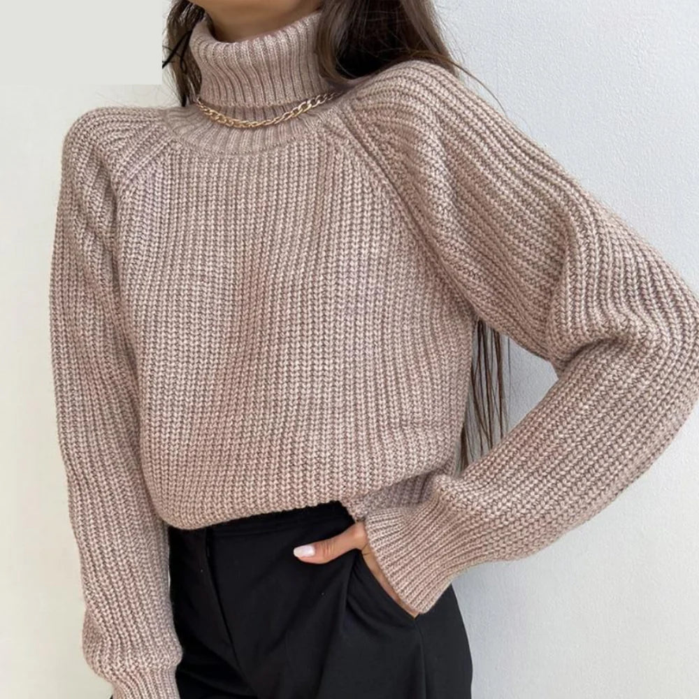 Pull Turtleneck Fiona – Élégance et Confort