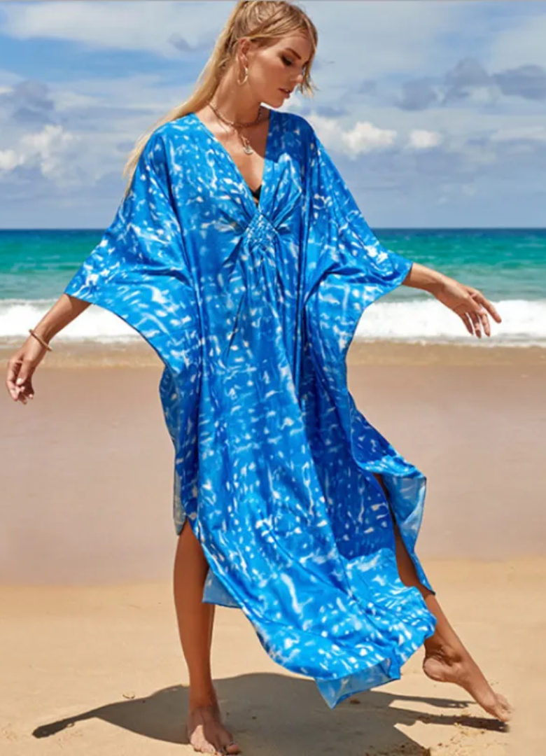 Robe Tropicale en Fibre de Bambou