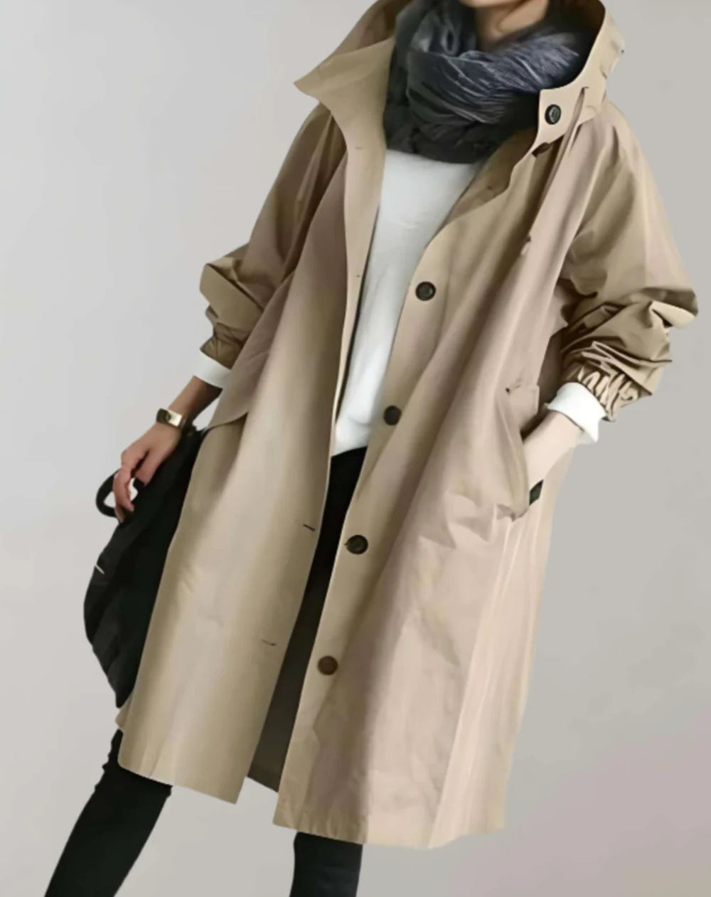 Trench-Coat Darce avec Capuche