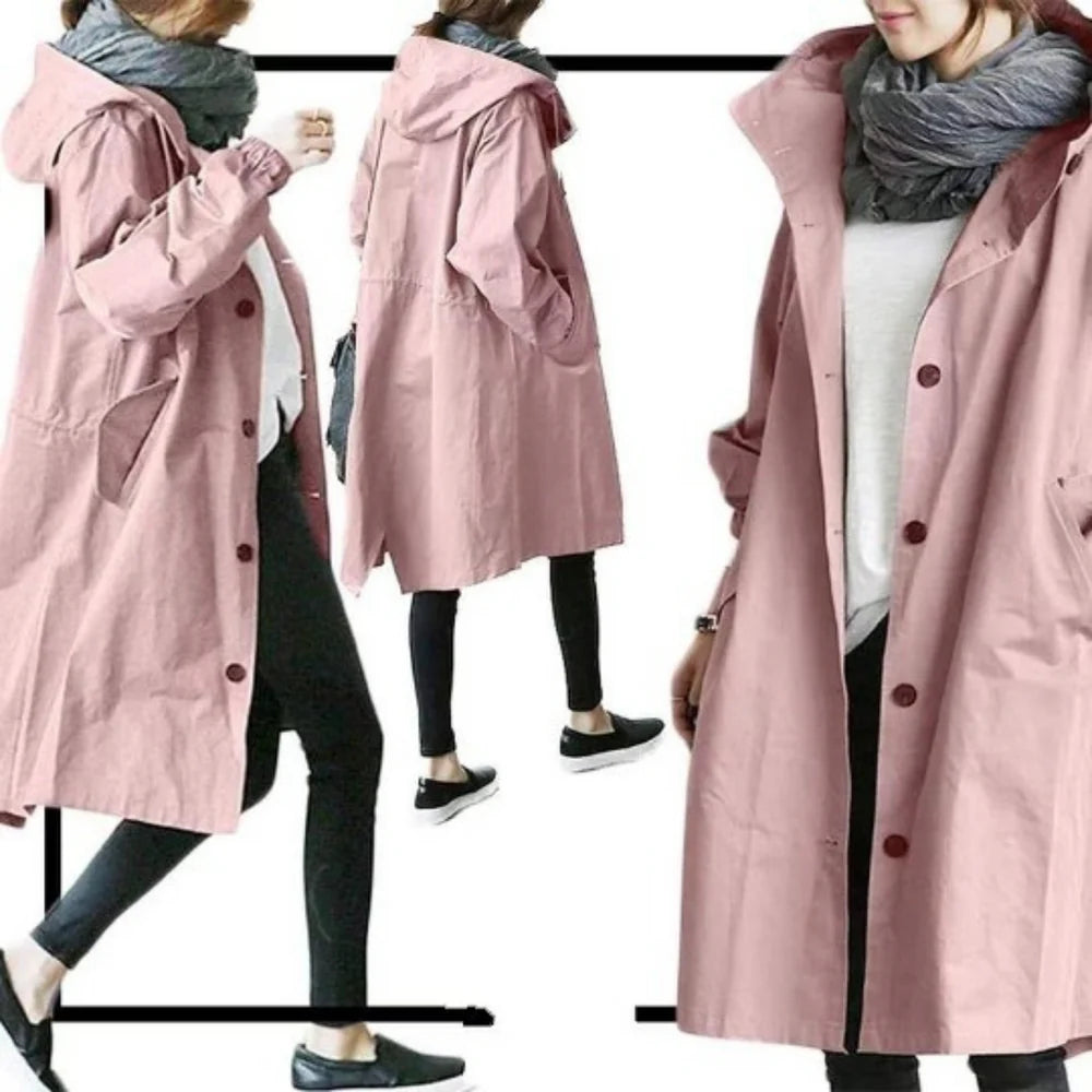 Trench-coat Long pour Femmes